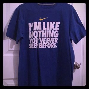 Large Blue Nike T-Shirt